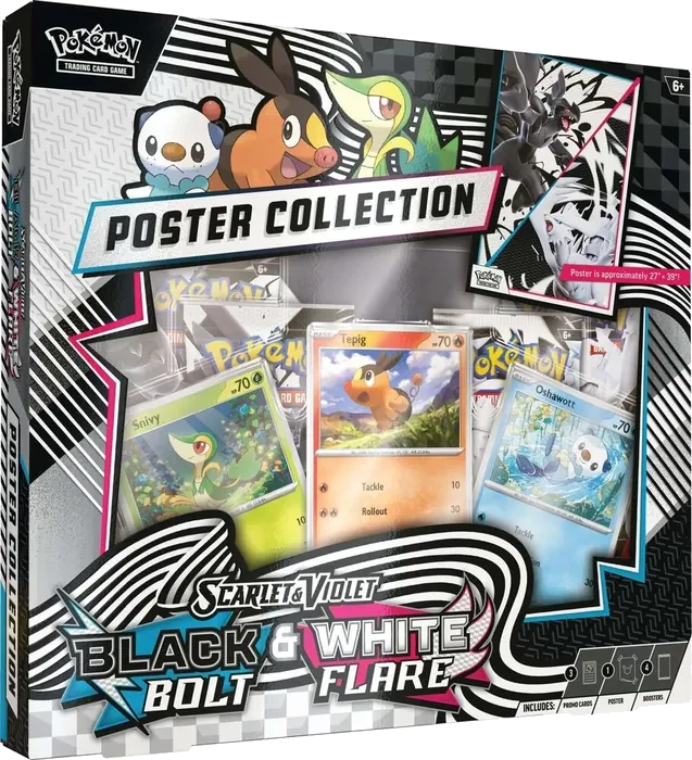 Black Bolt & White Flare Poster Collection