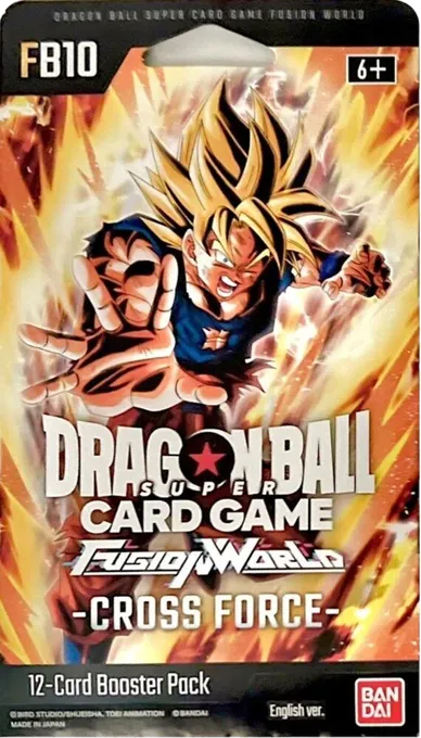 Fusion World: Cross Force Sleeved Booster — SS Son Goku